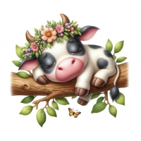 Sticker de interior sleeping friends